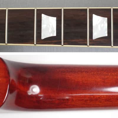 2025 Epiphone Inspired by Gibson Les Paul 1960 Reissue Left-Handed Lefty Washed Cherry Sunburst image 8