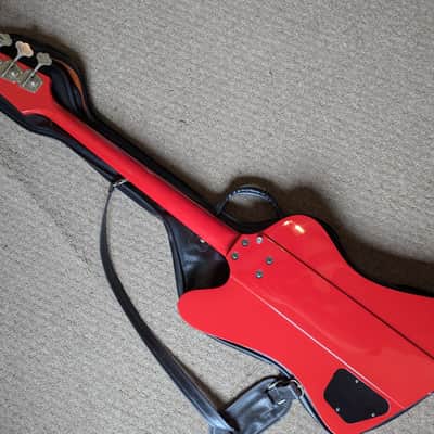 Burny TB-70 Thunderbird 1980s - Red | Reverb