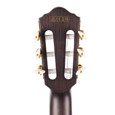Ibanez TOD10N Tim Henson Signature Nylon Acoustic-Electric Transparent Black Flat image 5