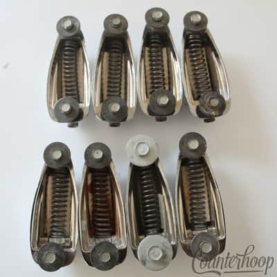 *Slingerland 8x Sound King Lugs Bass Drum Vintage 60s-70s Chrome USA Set Parts* image 3