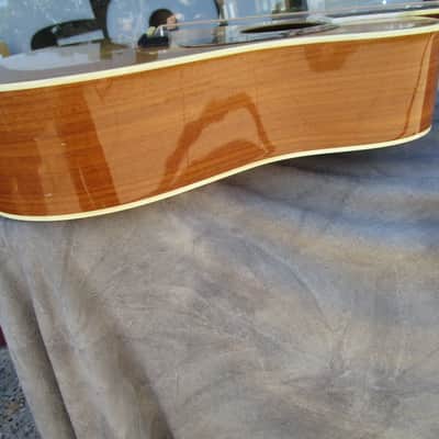 Alvarez 1970's Model 5065 Acoustic Dreadnaught D-28 style Solid Top Japan Clean! image 2