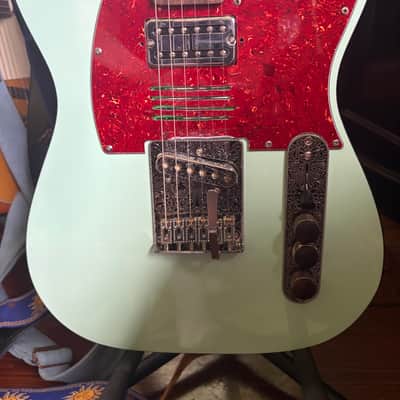 Semi-Fretless Partscaster B. Mason/Ultra Style 2026 - Surf Green image 2