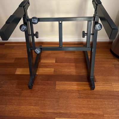 On-Stage KS7350 Pro Heavy-Duty Folding Z-Stand Keyboard Stand 2010s - Black image 10