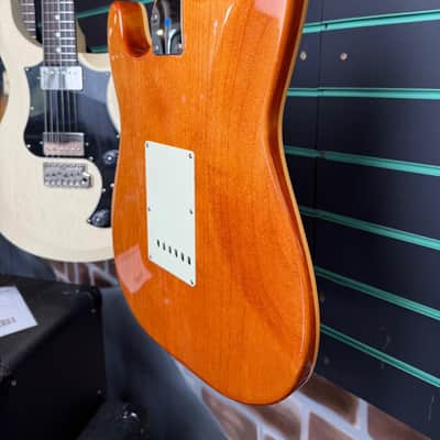 Fender Aerodyne Special 100DMC Flame Amber 2006-08 Electric Guitar image 13