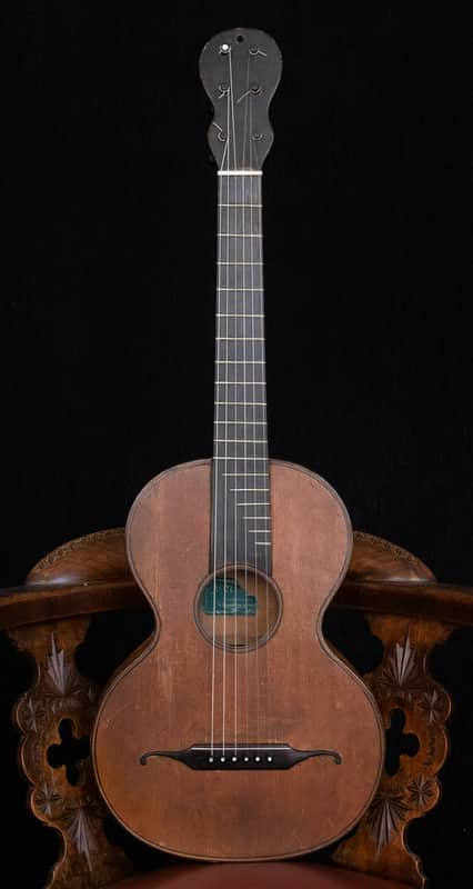 Original 19th Century Romantic Terz Guitar image 1