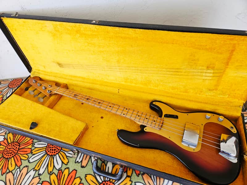 1958 Fender Precision Bass (P-Bass) - Sunburst Bild 1