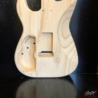 Guitar Mill S-Style Body / 2 pc. Ultra Light Swamp Ash / Rear Route (#GIN-2596) image 2