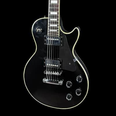 Satellite Les Paul Standard 1970's Black Beauty Vintage 70s Singlecut LP Electric Guitar image 2