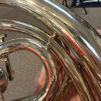Yamaha YHR-668NII Professional Double French Horn 2010s - Nickel Silver image 11