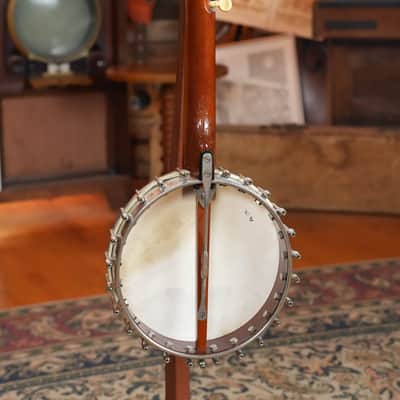 (Used) Vintage 1895 S.S. Stewart Banjeaurine 5-String Open-Back Banjo #5853 image 9