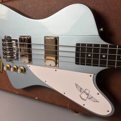 1990 Gibson Thunderbird - Custom Blue Mist Metallic image 1