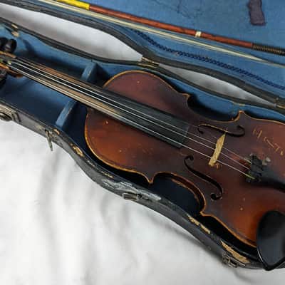 Antonius Stradivarius Cremonensis Faciebat Anno 1721 Copy Violin w/Case image 6