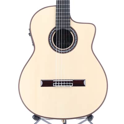 Cordoba GK Pro Negra Classical A/E Spruce - Natural Gloss, Expert Setup (RC1) (01176)
