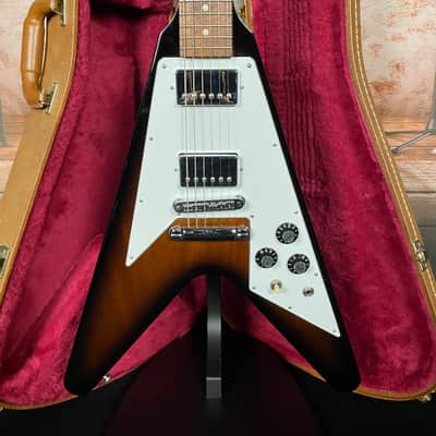 Gibson Limited Edition Japan Reissue Flying V 2015 - Vintage Sunburst image 2