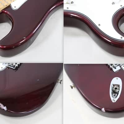Fender Standard Stratocaster with Maple Fretboard 2000 - Midnight Wine image 14