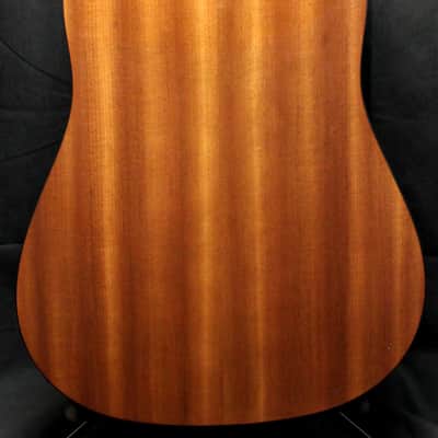 Zager Guitars ZAD020E Dreadnought Acoustic Electric Guitar Natural w/Original Case image 4