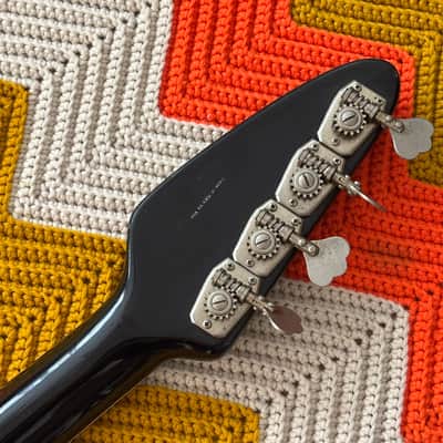 Vox Beatle Violin Bass - 1960’s Made in Italy 🇮🇹! - Incredible player with Incredible Tone! - image 6