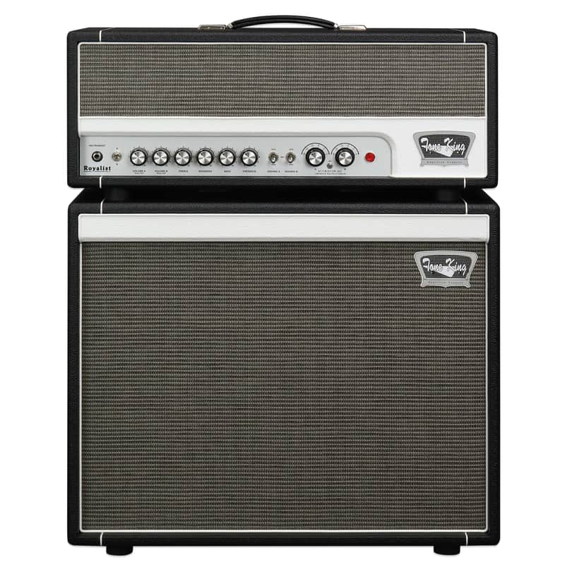 Tone King Royalist MKIII 2-Channel 40-Watt 1x12" Guitar Amp Half Stack image 1