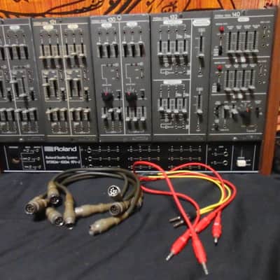 Vintage Roland System 100M Analog Modular Synthesizer w/ 5 modules 121 130 132 140 191 j image 1