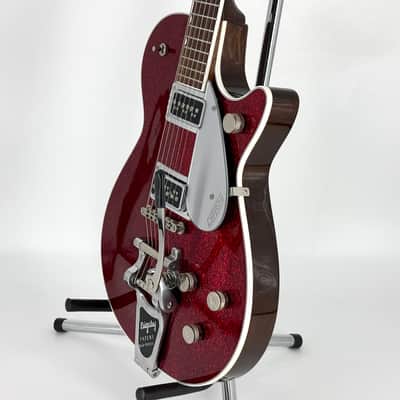 2020 Gretsch G6129T Players Edition Jet - Red Sparkle image 7