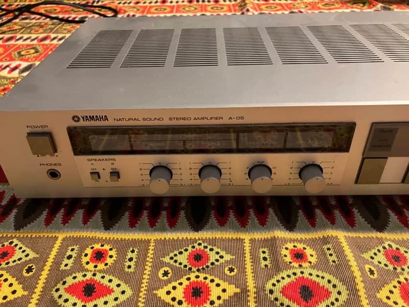 YAMAHA ステレオアンプ ヤマハ amp A-05 ビンテージ Yamaha A-05 Amplifier, year 1983 (NS-10), Stereo Power Amplifier