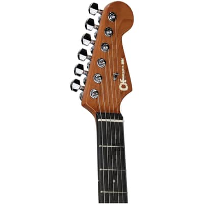 Charvel Pro-Mod DK24 HH 2PT EBN Electric Guitar, Gloss Black, Open Box (Very Good) image 7