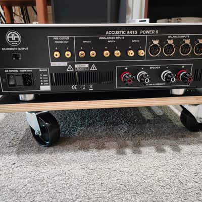 ACCUSTIC ARTS POWER II AMPLIFICATORE STEREO INTEGRATO CON USCITA CUFFIE - Silver Bild 5