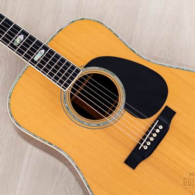 1973 Martin D-41 Vintage Dreadnought Acoustic Guitar, Crack-Free w/ Case image 8