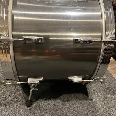 VINTAGE TAMA Swingstar 22x16 bass drum 1980's - Misty Chrome image 3