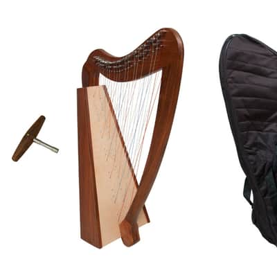Celtic Cross Irish Strung Harp: 38 Strings Pro Quality Solid Rosewood Irish Celtic Cross Strung Harp image 1