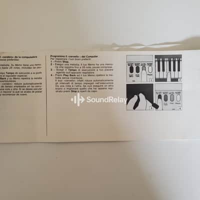 Bontempi Memoplay - Vintage Keys - Boxed - Manual Included - Tested image 8