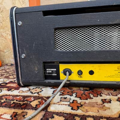 Vintage 1970s Carlsbro 100 Top *Partridge Transformers* Guitar Amplifier Head image 6