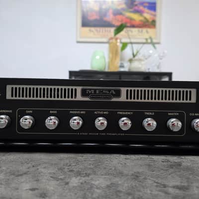 Mesa Boogie M-Pulse Big Block 750 Rack Mount Bass Amp Head from Pro London Recording Studio Mpulse Racked Simul-State Tube Valve Amplifier image 1