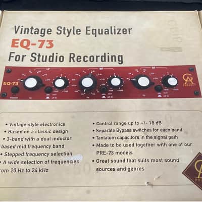 Golden Age Project EQ-73 Equalizer 2010s - Red image 3