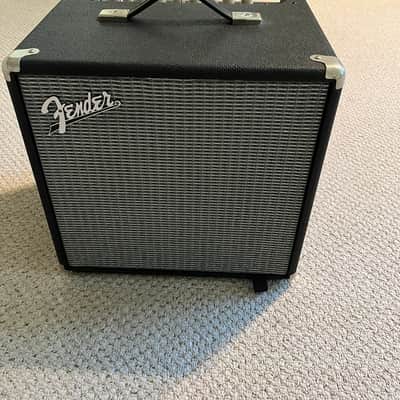 Fender Fender Rumble 40 Bass Combo (V3) – 40W 1x10 2019 - Black Tolex Silver and Grey Grill image 4