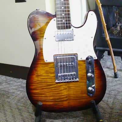 Michael Kelly 53DB with Rosewood Fretboard Dark Tiger Eye Locking Tuners image 1