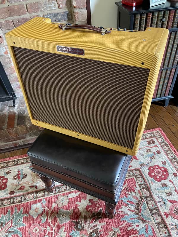 Fender '57 Custom Twin-Amp 2-Channel 40-Watt 2x12" Guitar Combo 2016 - Present - Lacquered Tweed image 1