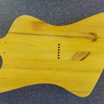 Guitar Body Firebird Tele Style Nitro Finish Nomoonlaser pickguard included image 3