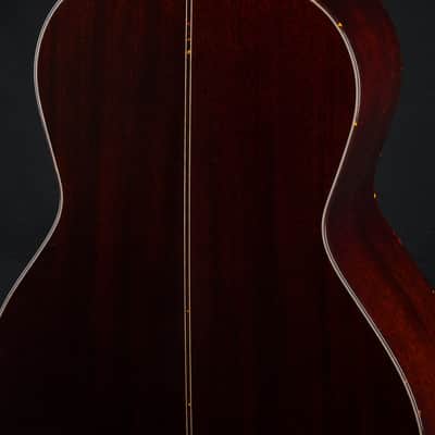 Santa Cruz H13 Custom Old Growth Mahogany and Moon Spruce Sunburst with Century Block Inlay NEW image 19