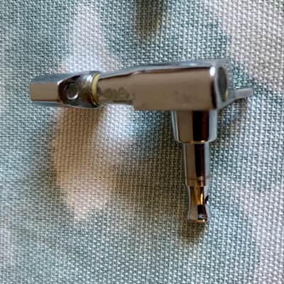 1 Squier Logo Guitar Tuner / Machine Head (2009) Vintage Style 45 degree Mounting Tab image 6