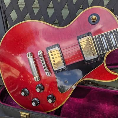 'REDUCED' Gibson Les Paul Custom 1974 - Cherry Red image 6