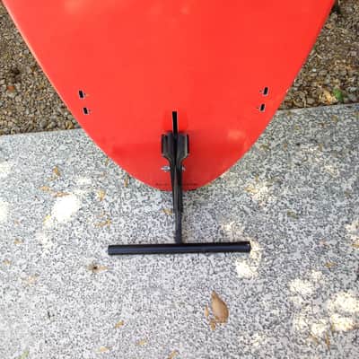 Fender Surfboard Instrument Display Stand 2005 Red/White image 5