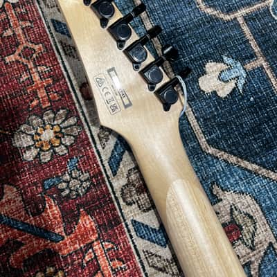 Ibanez GRG7221QA-TKS Gio with Purpleheart Fretboard - Transparent Black Sunburst image 6