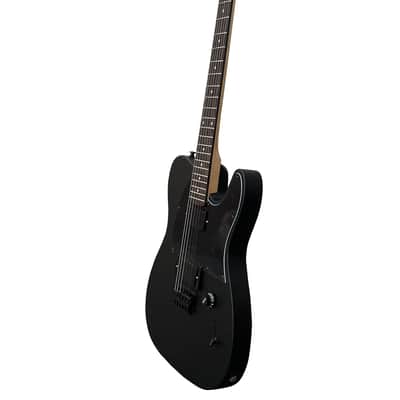 Dynacaster BT-1 Super Tele Humbuckers w/ Preamp Electric Guitar Satin Black image 9