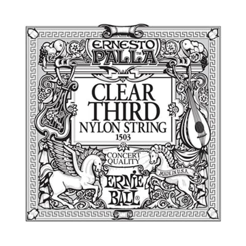 Ernie Ball Ernie Ball Ep 1503 Clear Nylon 3rd Nylon