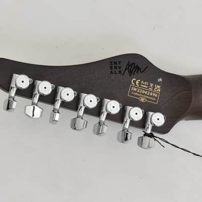 Schecter AM-7 Aaron Marshall Guitar Cobalt Slate B-Stock 2496 image 7