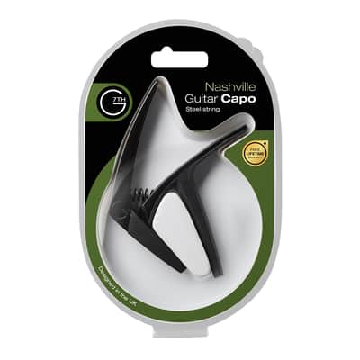 G7 Th Nashville 6 String Black Capo image 2