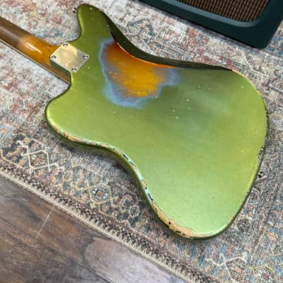 Berly J-Master - Metallic Green/Sunburst Nitro image 9
