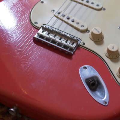 MB Guitars 62-S  2024 - Fiesta Red Hardtail image 3