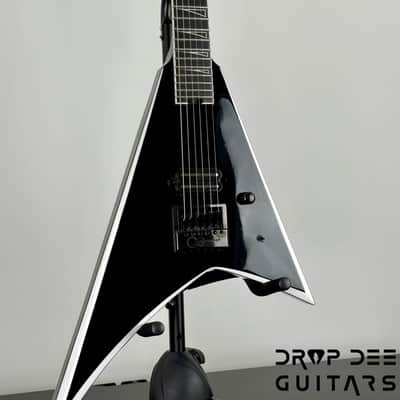 Jackson Pro Plus Series Signature Christian Andreu Rhoads RR24 EVTN6 Electric Guitar w/ Case - Black  with White Bevels image 3